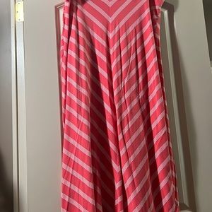Sonoma Maxi skirt coral and white size XL
